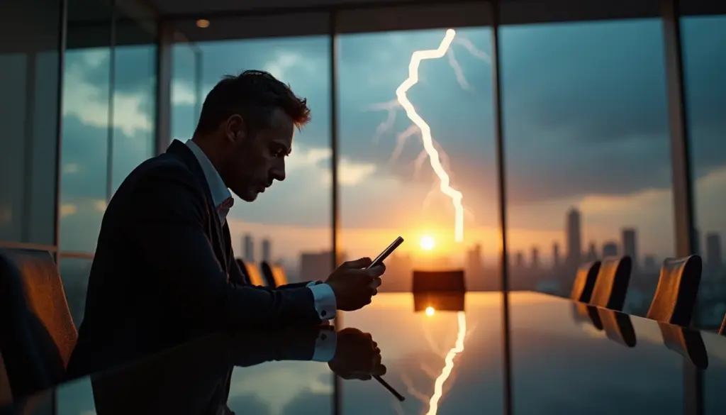 Celular na Mão Atrai Raio? A Ciência Explica o Verdadeiro Risco